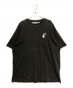 OFFWHITEオフホワイト）の古着「グラデーションアローロゴTシャツ」｜ブラック