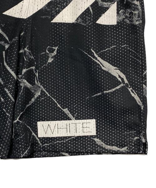 OFFWHITE（オフホワイト）OFFWHITE (オフホワイト) バイアスロゴメッシュパンツ ブラック サイズ:Sの古着・服飾アイテム