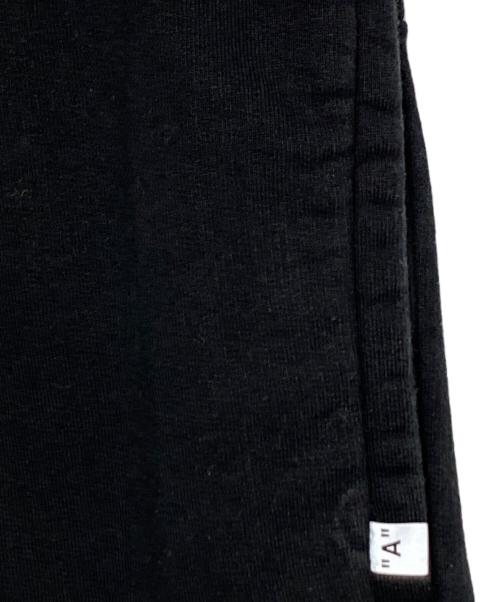 OFFWHITE（オフホワイト）OFFWHITE (オフホワイト) スウェットハーフパンツ ブラック サイズ:Mの古着・服飾アイテム
