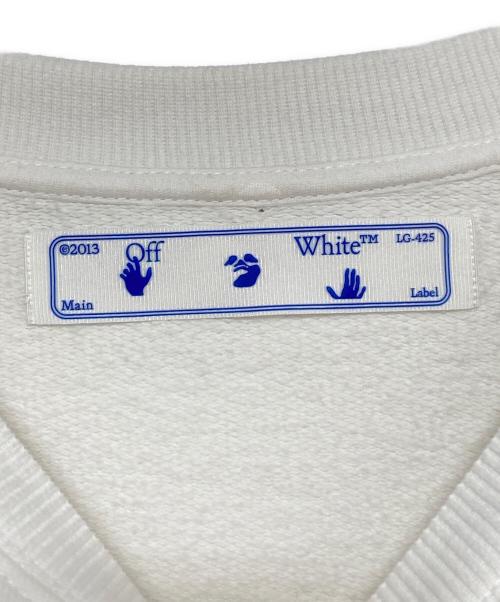 OFFWHITE（オフホワイト）OFFWHITE (オフホワイト) CARAVAGGIO PAINTING SWEATSHIRT ホワイト サイズ:Mの古着・服飾アイテム