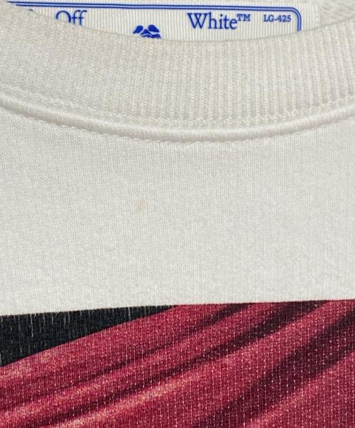 OFFWHITE（オフホワイト）OFFWHITE (オフホワイト) CARAVAGGIO PAINTING SWEATSHIRT ホワイト サイズ:Mの古着・服飾アイテム