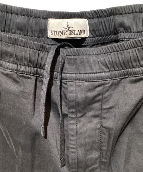 STONE ISLAND（ストーンアイランド）STONE ISLAND (ストーンアイランド) RE-T Logo Patch Cargo Pants ブラック サイズ:34の古着・服飾アイテム