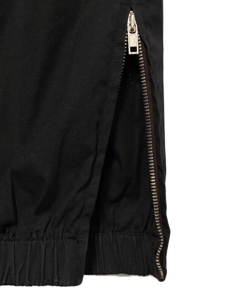 RICK OWENS（リックオウエンス）RICK OWENS (リックオウエンス) ZIP ジョガーパンツ ブラック サイズ:52の古着・服飾アイテム