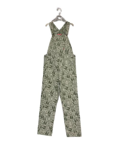 SUPREME（シュプリーム）SUPREME (シュプリーム) 100 Dollar Bill Overalls グリーン サイズ:Sの古着・服飾アイテム