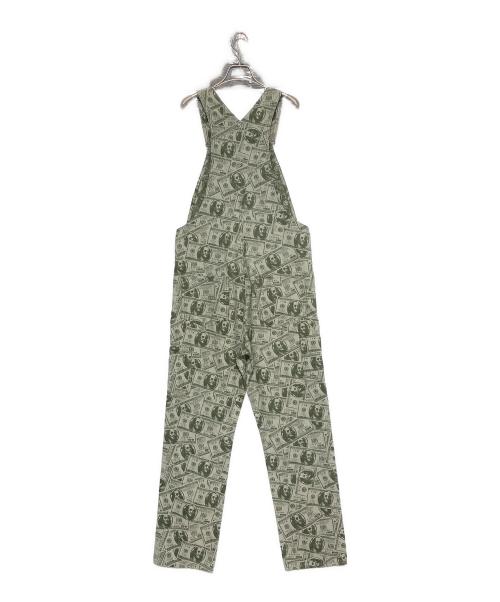 SUPREME（シュプリーム）SUPREME (シュプリーム) 100 Dollar Bill Overalls グリーン サイズ:Sの古着・服飾アイテム