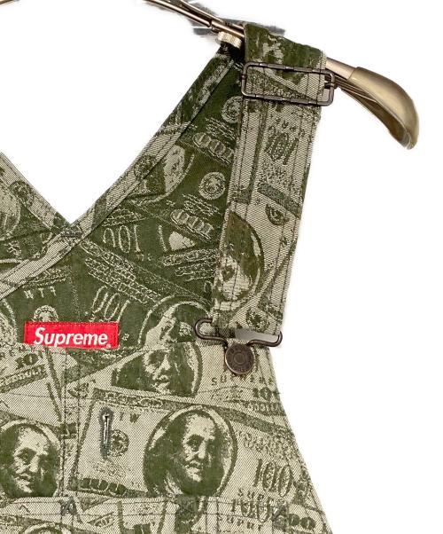 SUPREME（シュプリーム）SUPREME (シュプリーム) 100 Dollar Bill Overalls グリーン サイズ:Sの古着・服飾アイテム