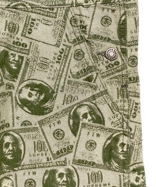 SUPREME（シュプリーム）SUPREME (シュプリーム) 100 Dollar Bill Overalls グリーン サイズ:Sの古着・服飾アイテム