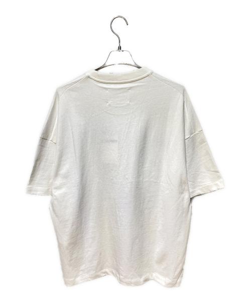 JIL SANDER（ジルサンダー）JIL SANDER (ジルサンダー) ロゴTシャツ ホワイト サイズ:Mの古着・服飾アイテム