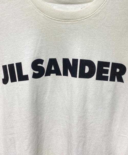 JIL SANDER（ジルサンダー）JIL SANDER (ジルサンダー) ロゴTシャツ ホワイト サイズ:Mの古着・服飾アイテム