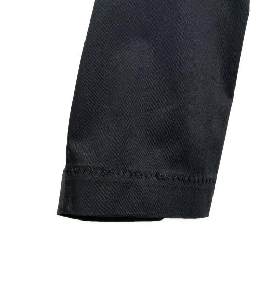 The shepherd UNDERCOVER（ザシェパード アンダーカバー）The shepherd UNDERCOVER (ザシェパード アンダーカバー) T/CツイルパッカリングルーズJKT ブラック サイズ:3の古着・服飾アイテム