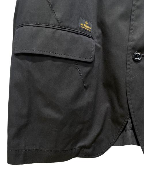 The shepherd UNDERCOVER（ザシェパード アンダーカバー）The shepherd UNDERCOVER (ザシェパード アンダーカバー) T/CツイルパッカリングルーズJKT ブラック サイズ:3の古着・服飾アイテム