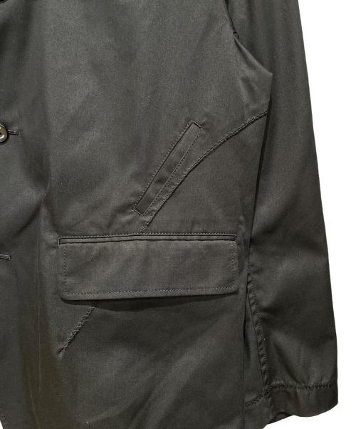 The shepherd UNDERCOVER（ザシェパード アンダーカバー）The shepherd UNDERCOVER (ザシェパード アンダーカバー) T/CツイルパッカリングルーズJKT ブラック サイズ:3の古着・服飾アイテム