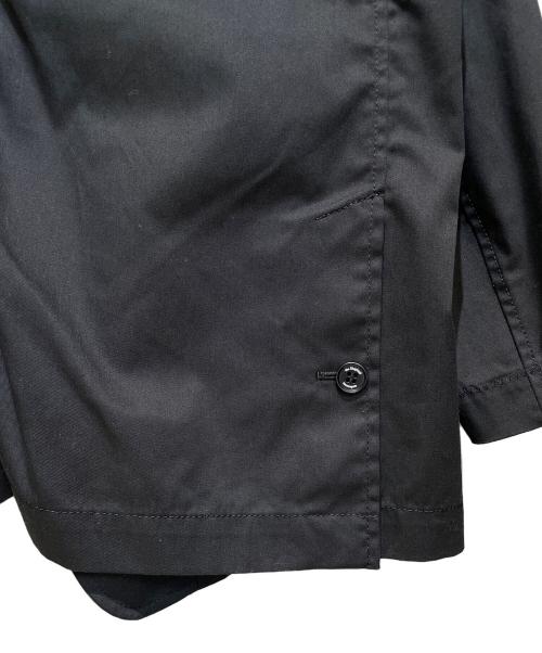 The shepherd UNDERCOVER（ザシェパード アンダーカバー）The shepherd UNDERCOVER (ザシェパード アンダーカバー) T/CツイルパッカリングルーズJKT ブラック サイズ:3の古着・服飾アイテム