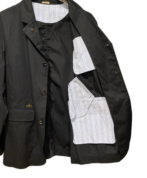 The shepherd UNDERCOVER（ザシェパード アンダーカバー）The shepherd UNDERCOVER (ザシェパード アンダーカバー) T/CツイルパッカリングルーズJKT ブラック サイズ:3の古着・服飾アイテム