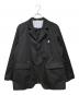 The shepherd UNDERCOVER（ザシェパード アンダーカバー）の古着「T/CツイルパッカリングルーズJKT」｜ブラック
