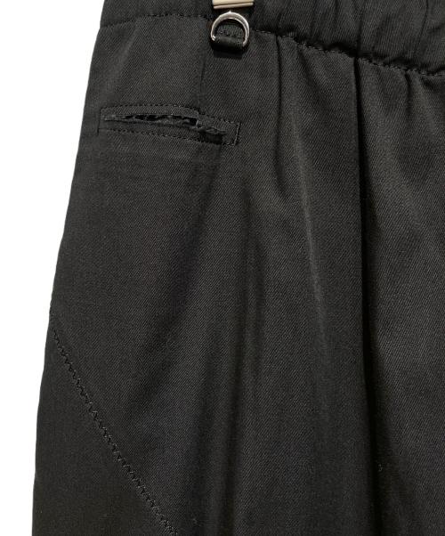 The shepherd UNDERCOVER（ザシェパード アンダーカバー）The shepherd UNDERCOVER (ザシェパード アンダーカバー) T/Cツイルイージーパンツ ブラック サイズ:3の古着・服飾アイテム