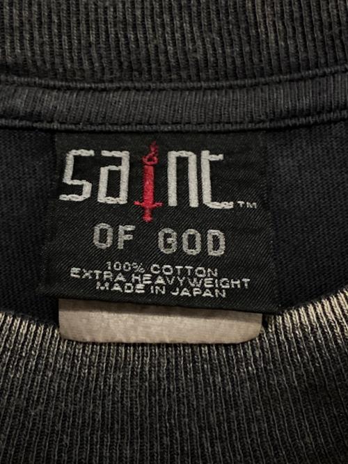 SAINT MICHAEL（セントマイケル）SAINT MICHAEL (セントマイケル) Fear Of God (フィア・オブ・ゴッド) FG LS TEE グレー サイズ:OS 未使用品の古着・服飾アイテム