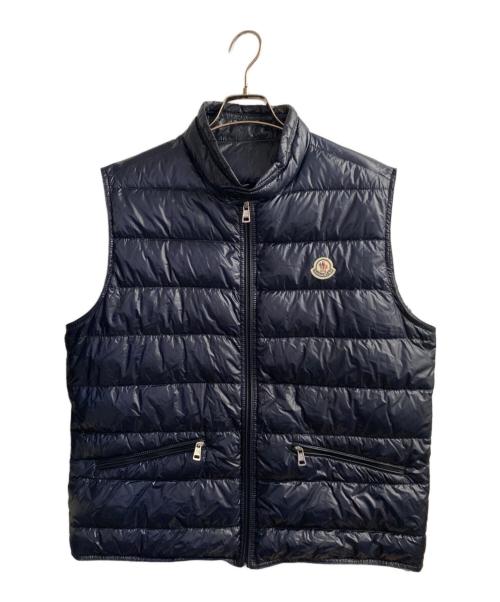MONCLER（モンクレール）MONCLER (モンクレール) GUI GILET/ダウンベスト ネイビー サイズ:5の古着・服飾アイテム