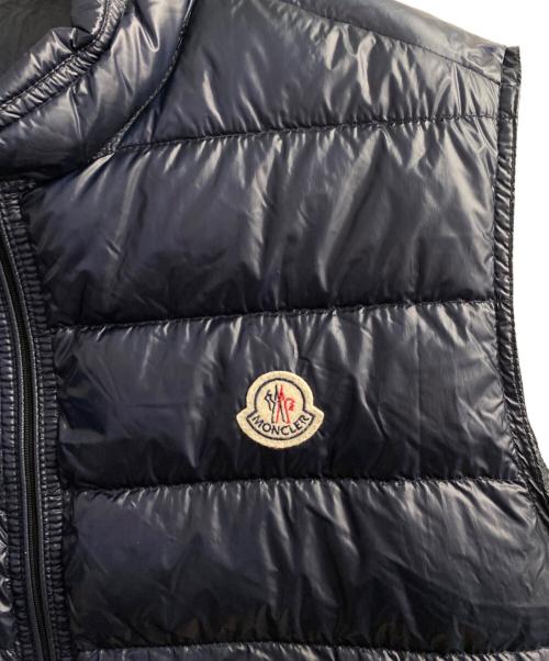 MONCLER（モンクレール）MONCLER (モンクレール) GUI GILET/ダウンベスト ネイビー サイズ:5の古着・服飾アイテム
