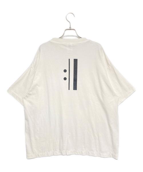 SAINT MICHAEL（セントマイケル）SAINT MICHAEL (セントマイケル) EVANGELION (エヴァンゲリオン) GEEKS RULE (ギークスルール) SS_TEE/EVA/WHT ホワイト サイズ:XLの古着・服飾アイテム