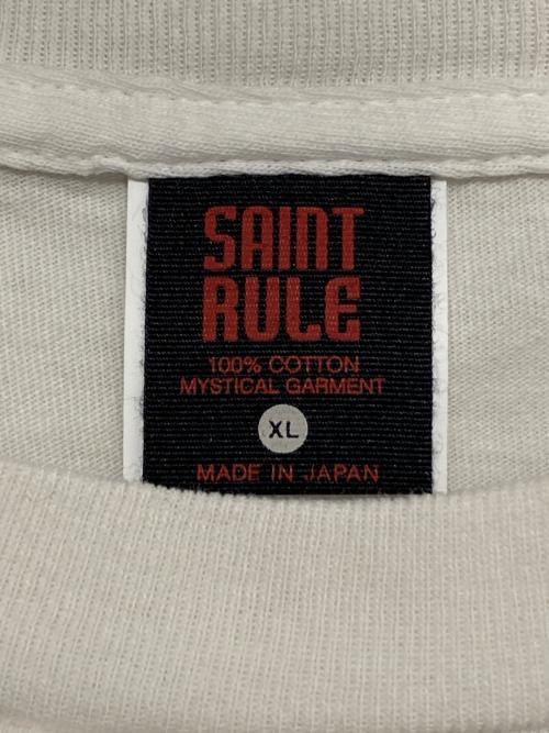 SAINT MICHAEL（セントマイケル）SAINT MICHAEL (セントマイケル) EVANGELION (エヴァンゲリオン) GEEKS RULE (ギークスルール) SS_TEE/EVA/WHT ホワイト サイズ:XLの古着・服飾アイテム