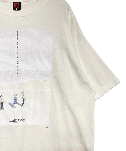 SAINT MICHAEL（セントマイケル）SAINT MICHAEL (セントマイケル) EVANGELION (エヴァンゲリオン) GEEKS RULE (ギークスルール) SS_TEE/EVA/WHT ホワイト サイズ:XLの古着・服飾アイテム