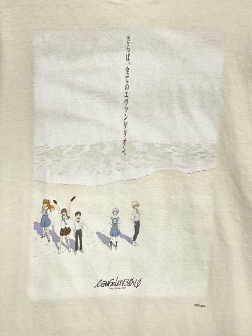 SAINT MICHAEL（セントマイケル）SAINT MICHAEL (セントマイケル) EVANGELION (エヴァンゲリオン) GEEKS RULE (ギークスルール) SS_TEE/EVA/WHT ホワイト サイズ:XLの古着・服飾アイテム