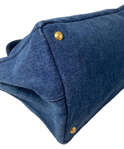 PRADA（プラダ）PRADA (プラダ) カナパ ハンドバッグ インディゴの古着・服飾アイテム