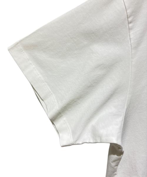 MM6 Maison Margiela（エムエムシックスメゾンマルジェラ）MM6 Maison Margiela (エムエムシックスメゾンマルジェラ) 25SS カレッジロゴ バーシティプリントクルーネック Tシャツ ホワイト サイズ:XL 未使用品の古着・服飾アイテム