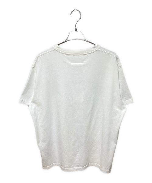 MM6 Maison Margiela（エムエムシックスメゾンマルジェラ）MM6 Maison Margiela (エムエムシックスメゾンマルジェラ) 25SS カレッジロゴ バーシティプリントクルーネック Tシャツ ホワイト サイズ:XL 未使用品の古着・服飾アイテム