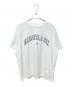 MM6 Maison Margiela（エムエムシックスメゾンマルジェラ）の古着「25SS カレッジロゴ バーシティプリントクルーネック Tシャツ」｜ホワイト