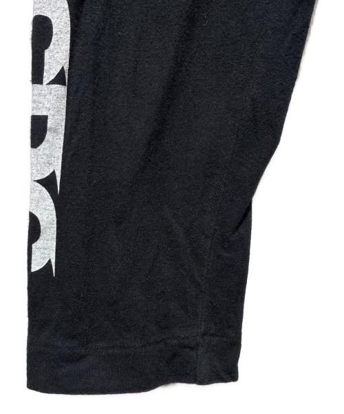 CDG（シーディージー）CDG (シーディージー) ロゴスリーブプリントTシャツ ブラック サイズ:Lの古着・服飾アイテム