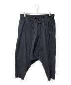 BLACK Scandal Yohji Yamamotoブラックスキャンダルヨウジヤマモト）の古着「サルエルワイドパンツ」｜ブラック