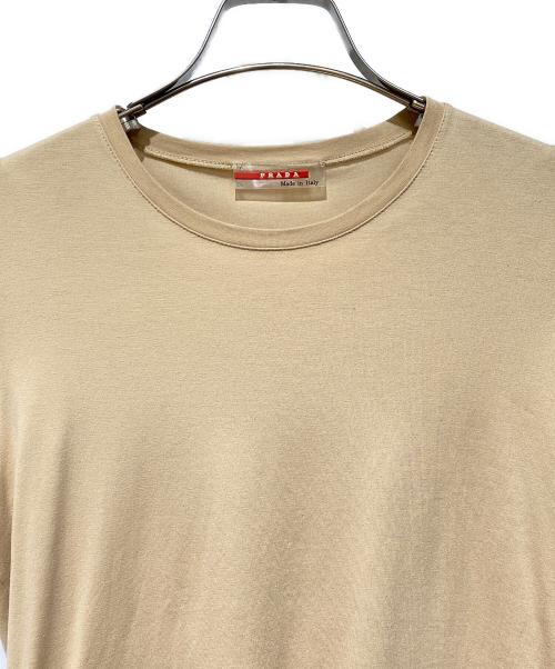 PRADA SPORTS（プラダスポーツ）PRADA SPORTS (プラダスポーツ) ポケット付きTシャツ ベージュ サイズ:Sの古着・服飾アイテム