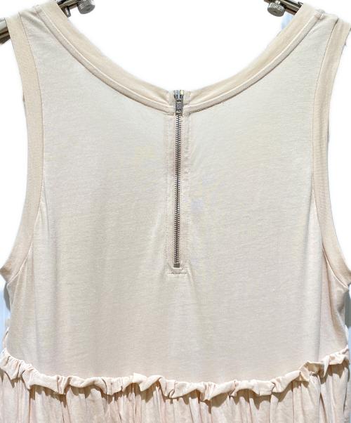 MIU MIU（ミュウミュウ）MIU MIU (ミュウミュウ) ノースリーブワンピース ピンク サイズ:XSの古着・服飾アイテム