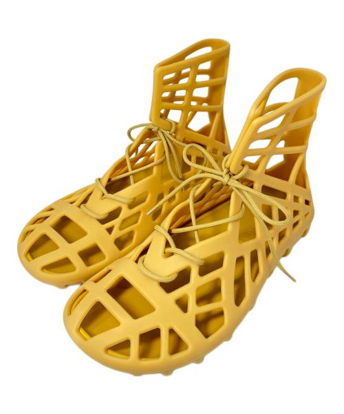 BOTTEGA VENETA（ボッテガベネタ）BOTTEGA VENETA (ボッテガベネタ) Atlas サンダル オレンジ サイズ:44の古着・服飾アイテム