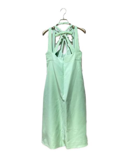 GUCCI（グッチ）GUCCI (グッチ) リボンデザインワンピース 黄緑 サイズ:40の古着・服飾アイテム