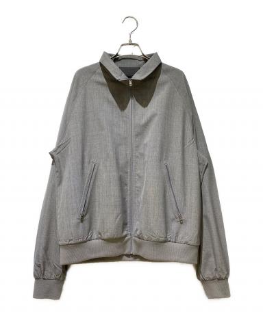 【新品未使用】PRADA ウールジャケット(サイズ 46R) 中古・古着通販】PRADA (プラダ) 25SS ウールジャケット グレー サイズ