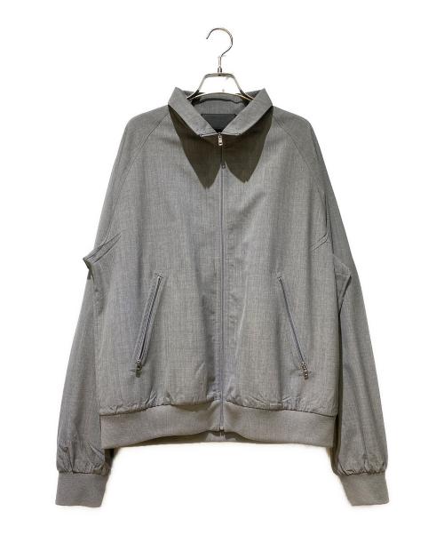 PRADA（プラダ）PRADA (プラダ) 25SS ウールジャケット グレー サイズ:52の古着・服飾アイテム