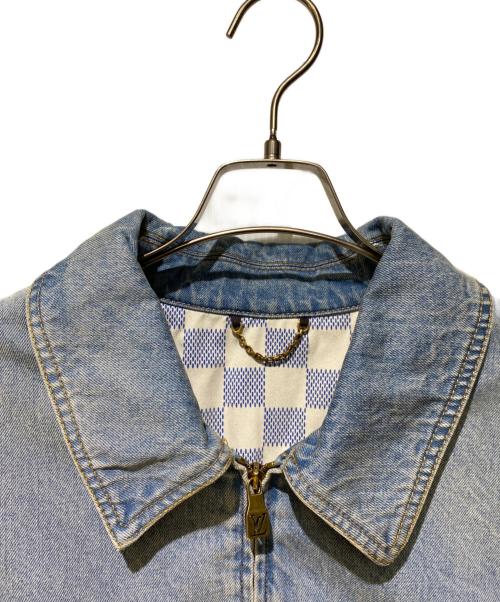 LOUIS VUITTON（ルイ ヴィトン）LOUIS VUITTON (ルイ ヴィトン) 25SS ワークウェア LV デニムジャケット ブルー サイズ:50の古着・服飾アイテム