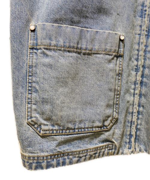 LOUIS VUITTON（ルイ ヴィトン）LOUIS VUITTON (ルイ ヴィトン) 25SS ワークウェア LV デニムジャケット ブルー サイズ:50の古着・服飾アイテム