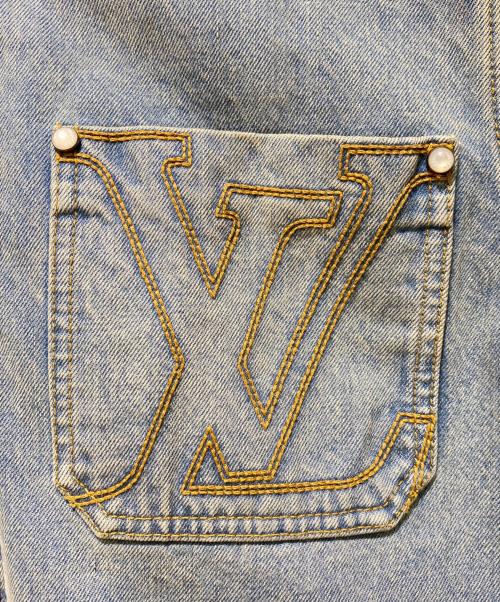 LOUIS VUITTON（ルイ ヴィトン）LOUIS VUITTON (ルイ ヴィトン) 25SS ワークウェア LV デニムジャケット ブルー サイズ:50の古着・服飾アイテム