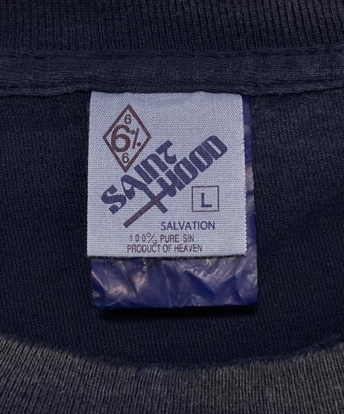 SAINT MICHAEL（セントマイケル）SAINT MICHAEL (セントマイケル) NEIGHBORHOOD (ネイバーフッド) STHD . SS TEE SAINT NBHD ネイビー サイズ:Lの古着・服飾アイテム