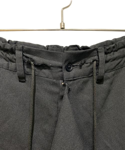 GROUND Y（グラウンドワイ）GROUND Y (グラウンドワイ) ウールラップパンツ ブラック サイズ:3の古着・服飾アイテム