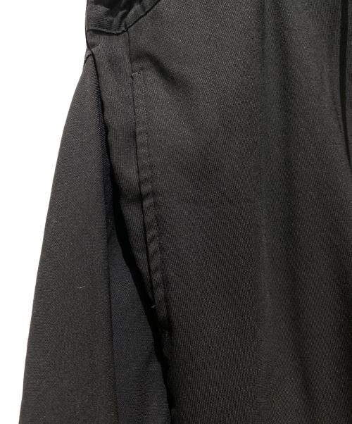 GROUND Y（グラウンドワイ）GROUND Y (グラウンドワイ) ウールラップパンツ ブラック サイズ:3の古着・服飾アイテム