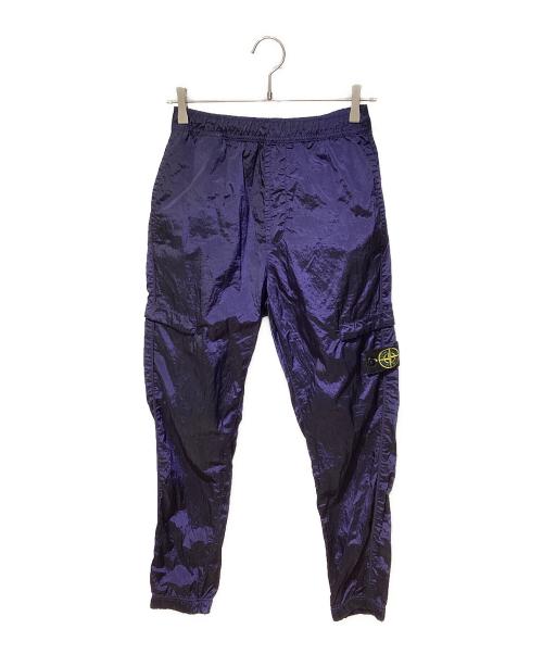 STONE ISLAND（ストーンアイランド）STONE ISLAND (ストーンアイランド) ガーメントダイ ナイロンメタル イージー カーゴパンツ ネイビー サイズ:28の古着・服飾アイテム