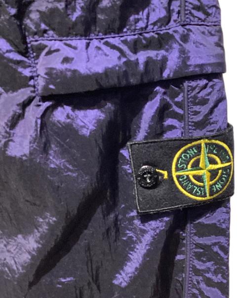 STONE ISLAND（ストーンアイランド）STONE ISLAND (ストーンアイランド) ガーメントダイ ナイロンメタル イージー カーゴパンツ ネイビー サイズ:28の古着・服飾アイテム