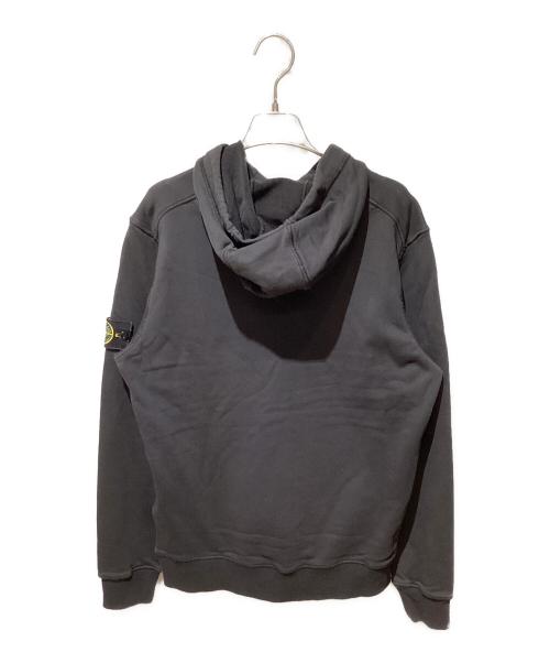 STONE ISLAND（ストーンアイランド）STONE ISLAND (ストーンアイランド) ワッペンロゴパーカー ブラック サイズ:Mの古着・服飾アイテム