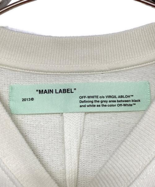 OFFWHITE（オフホワイト）OFFWHITE (オフホワイト) COLORED ARROWS SLIM CREW ホワイト サイズ:XSの古着・服飾アイテム