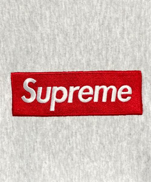 SUPREME（シュプリーム）SUPREME (シュプリーム) Box Logo Crewneck ライトグレー×レッド サイズ:Sの古着・服飾アイテム